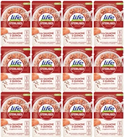 Life Cat Sterilised Karma Dla Kota Łosoś Komosa 12x70g