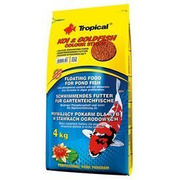 Tropical Koi&Goldfish Colour Sticks 4kg, pokarm dla karpi i innych ryb karpiowatych