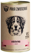 Paka Zwierzaka Karma Dla Psa Wołowina Śledź 400g