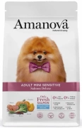 Amanova Mini Sensitive Karma dla Psa Łosoś 7kg