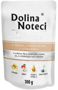 Dolina Noteci Premium Pies Gęś, ziemniaki i jabłko saszetka 100g