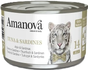 Amanova Karma dla Kota Tuńczyk Sardynki Galaretka 70g