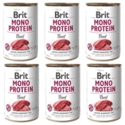 Brit Karma Monoproteinowa dla Psa Wołowina 6x400g