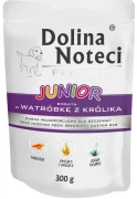 Dolina Noteci Premium Pies Junior Wątróbka z królika saszetka 300g