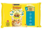 Friskies Karma Dla Kota Mix Rybny Sos Saszetki 4x85g