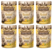 Carnilove Cat Karma Dla Kociąt Królik Nagietek 6x85g