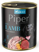 Piper Mokra Karma dla Psa Jagnięcina Marchew 800g
