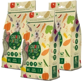 Garden Bites Przysmak Dla Psa Vegge Buddies M 8,5cm 3x6szt