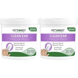 Vets Best Czyściki Do Uszu Dla Psa Napalcowe 2x50szt.