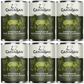 Canagan Mokra Karma dla Psa Puszka Kurczak Dzik 6x400g