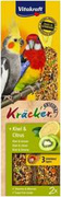Vitakraft Kracker Kolby 2 sztuki dla średniej papugi Kiwi Cytrusy