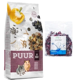 Zestaw Witte Molen Puur Hamsters 400g + TIVO Hibiskus 100g