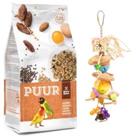 Witte Molen Karma Dla Papużki 750g + Zabawka Duvo+