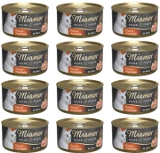 Miamor Feine Filets Karma Dla Kota Tuńczyk Jaja 12x100g