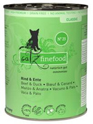 Catz Finefood Classic N23 dla Kota Wołowina Kaczka 400g