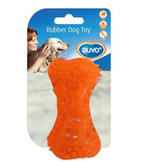 Duvo+ Zabawka Dla Psa Kość Pływa 9.5cm Pomarańcz/Zieleń