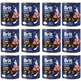 Brit Premium By Nature Beef and Tripe Karma dla Psa 12x800g