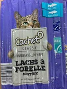 Cachet Kabanos Łosoś & Pstrąg 10 szt.