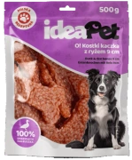 Ideapet Przysmak dla Psa Kostki Kaczka Ryż 500g
