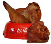 Vector-Food Przysmak Dla Psa Ucho Wieprzowe Duże 10szt