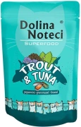 Dolina Noteci Superfood Kot Pstrąg i tuńczyk saszetka 85g