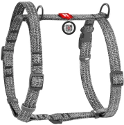 WAUDOG Re-Cotton Szelki Dla Psa Szare Adresówka QR L