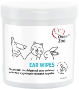 Over Zoo Ear Wipes Chusteczki do Uszu dla Psa Kota 50szt