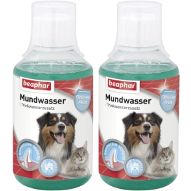 Beaphar Mundwasser Płyn do Jamy Ustnej dla Psa Kota 2x250ml