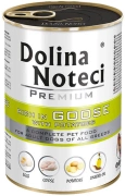 Dolina Noteci Premium Pies Gęś i ziemniaki puszka 400g