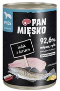 Pan Mięsko Karma Dla Psa Indyk z Dorszem 400g