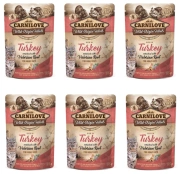 Carnilove Cat Karma Dla Kota Indyk Waleriana 6x85g