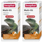 Beaphar Witaminy dla Żółwi Multi-Vit Turtle 2x20ml