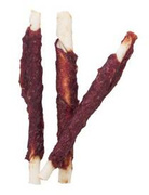 Adbi Przysmak Dla Psa Filety z Wołowiny Na Patyku 500g