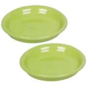 Nobby 2 Miski Ceramiczne dla Kota Zielone 14x2cm