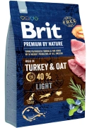 Brit Premium By Nature Light Karma dla Psa Z Nadwagą 3kg