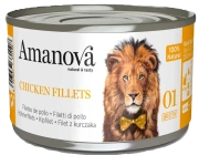 Amanova Mokra Karma dla Kota Kurczak w Bulionie 70g