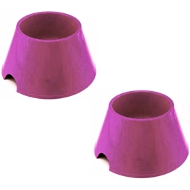 Sum-Plast 2 Miski dla Spaniela 20,5cm 0,63ml Kolor Losowy