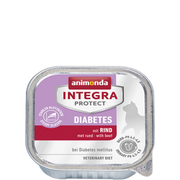 Animonda Integra Protect Diabetes dla kota - z wołowiną tacka 100g