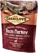 Carnilove Cat Duck & Turkey for Large Breed - kaczka i indyk 400g