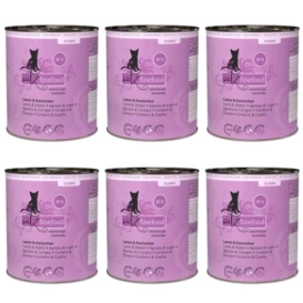 Catz Finefood Karma Dla Kota Jagnię Królik 6x800g