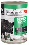 Wiejska Zagroda Karma Dla Psa Mono Dzik 400g