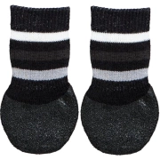 Trixie Skarpetki dla Psa Antypoślizgowe S-M Czarne 2szt.