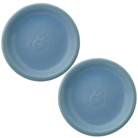 Nobby 2 Miski Ceramiczne dla Kota Błękitne 14x2cm