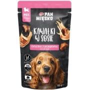 Pan Mięsko Karma Dla Szczeniąt Cielęcina Przepiórka 150g