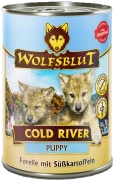 Wolfsblut Puppy Cold River Mokra Karma dla Szczeniąt Pstrąg 395g