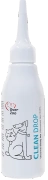 Over Zoo Clean Drop Płyn na Ślady Łez dla Kota Psa 60ml