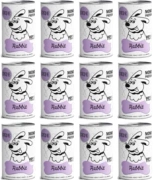 Paka Zwierzaka Karma Dla Psa PEPE Królik 12x400g