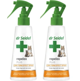 Dr Seidel Repelex Plus Odstraszacz Psa Kota 2x100ml