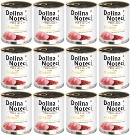 Dolina Noteci Pure Karma dla Psa Kurczak Mono 12x800g