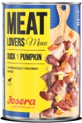 Josera Menu Duck & Pumpkin Puszka 400g, karma dla psa